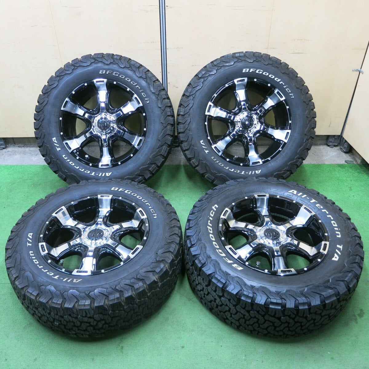 バリ溝 24年 綺麗★クリムソン MG マーテルギア ヴァンパイア 265/65R17 BFグッドリッチ T/A KO2 PCD139.7/6H★5031503ナノ