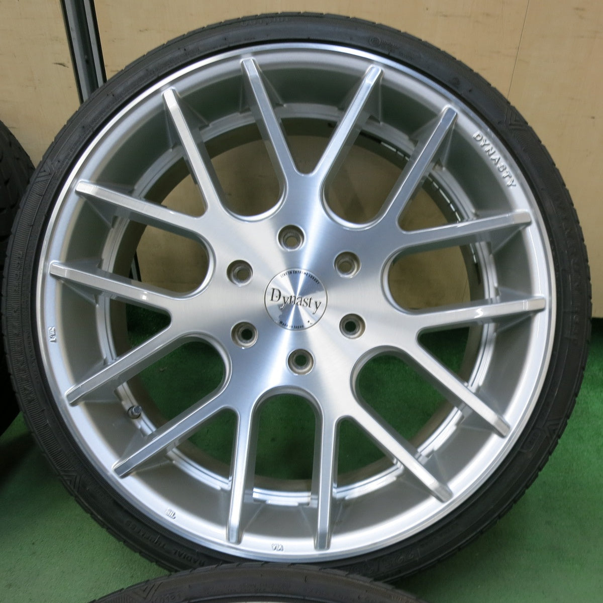 バリ溝!23年!ほぼ10分★Dynasty VELVET V7 225/35R20 サイルン ATREZZO ZSR ウィンラン R330 ダイナスティ 20インチ PCD139.7/6H★5050209SYノ