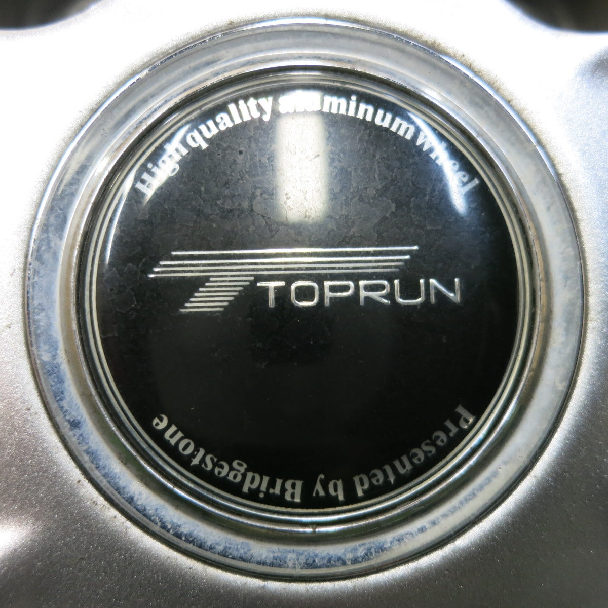 キレイ★TOPRUN ブリヂストン製 トップラン ホイール 17インチ 17×7J PCD114.3/5H★5041812SYホ