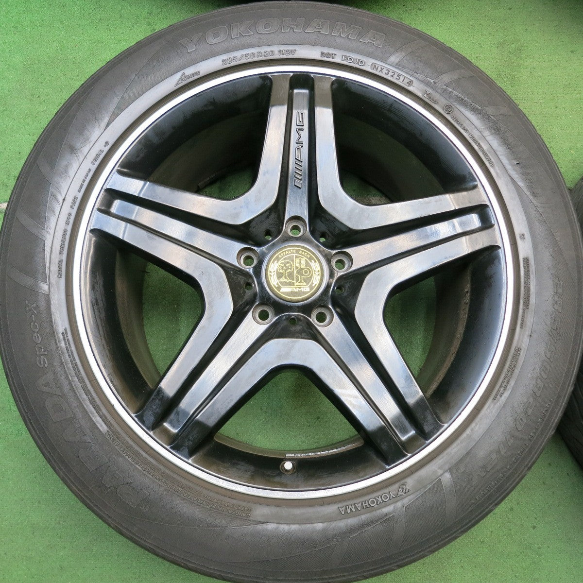 4本価格★ベンツ W463 G65 純正 AMG 285/50R20 ヨコハマ PARADA Spec-X 20インチ PCD130/5H★5080303HAノ