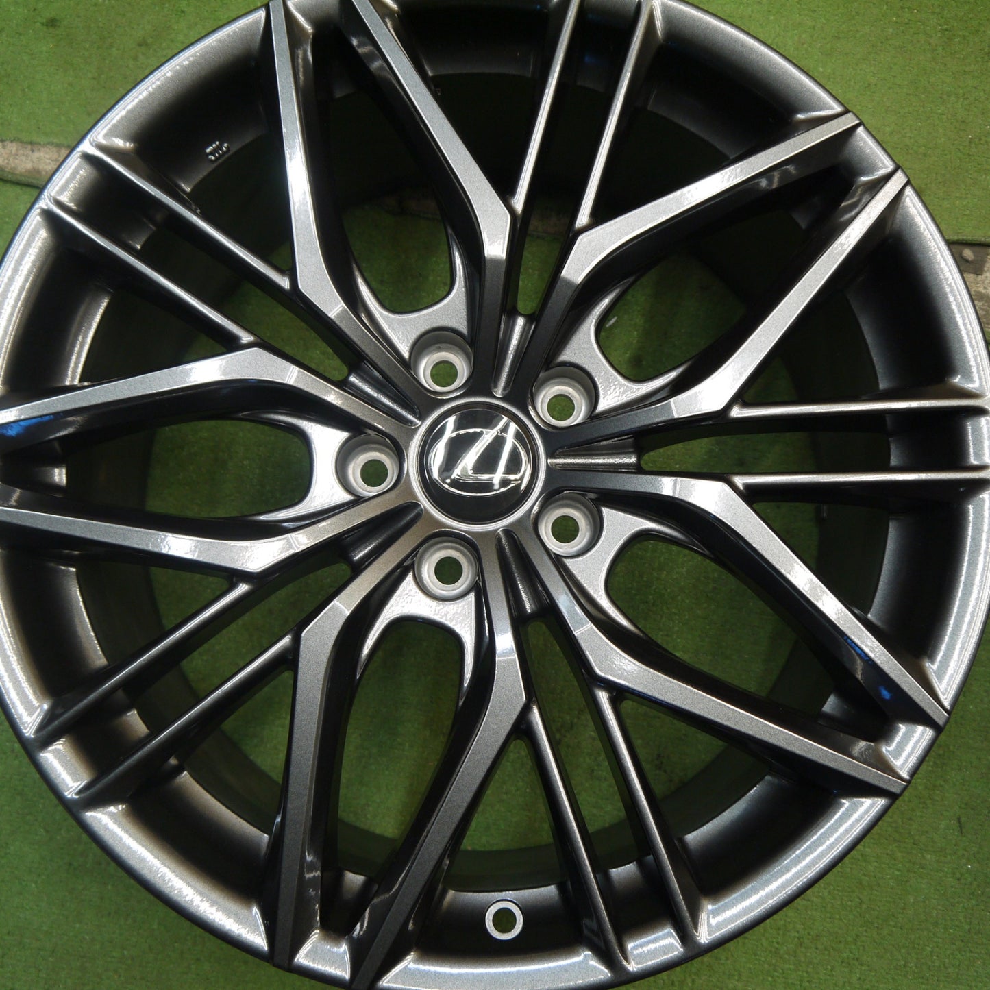 新車外し★レクサス IS 500 Fスポーツ パフォーマンス 純正 ENKEI ホイール 19インチ 19×8.5J 19×9.5J エンケイ PCD114.3/5H★5070803Hホ