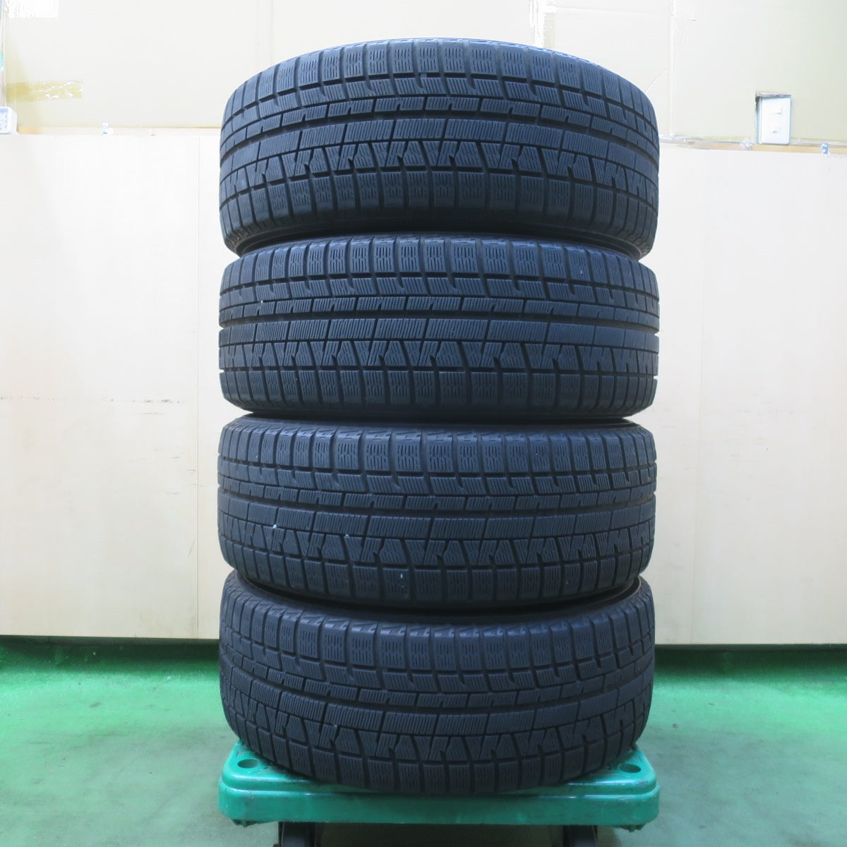 バリ溝!9分★BMW 等 KELLENERS 225/55R17 スタッドレス ヨコハマ アイスガード iG50 プラス ケレナーズ 17インチ PCD112/5H★5122708イス