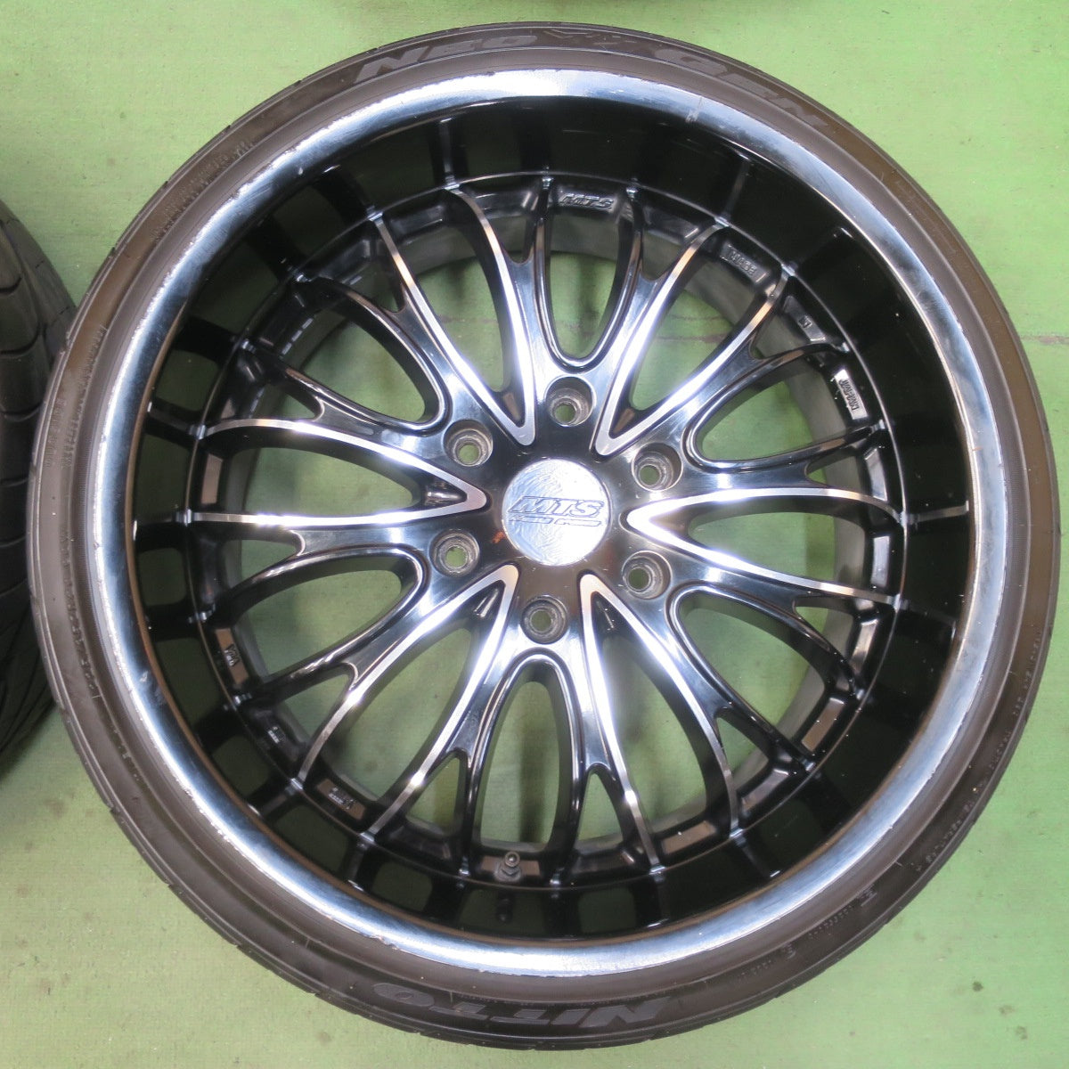 バリ溝!23年!9分★M.T.S. KINGDOM 225/35R20 ニットー NT555 G2 NEO テク GEN MTS キングダム 20インチ PCD139.7/6H★5092101IMノ