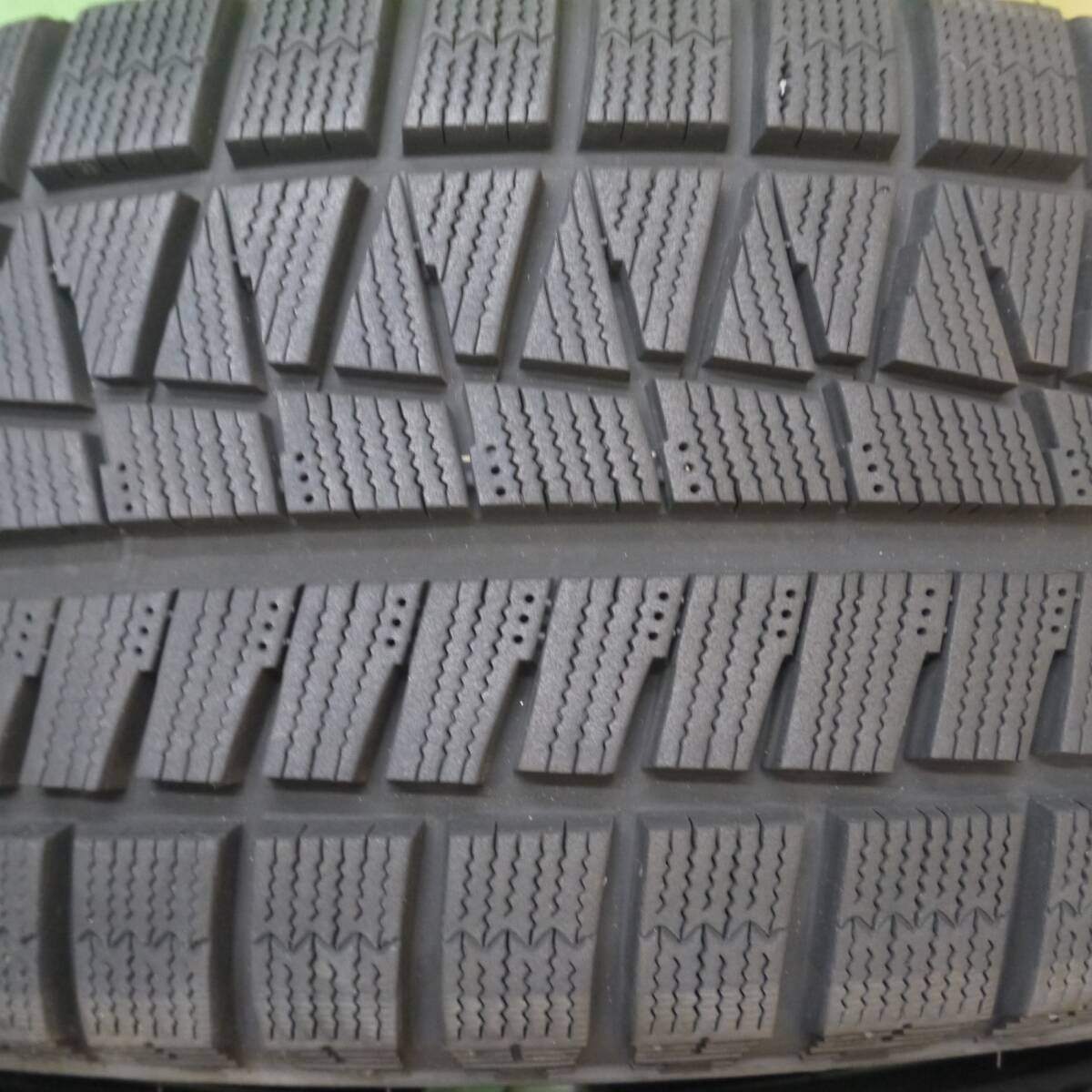 バリ溝!23年!キレイ!9.5分★プジョー 等 MAK アンチバス 205/55R16 スタッドレス ブリヂストン アイスパートナー2 16インチ PCD108/4H★4122304Hス