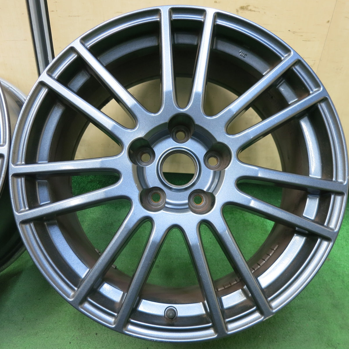 4本価格★スバル WRX STI Spec C 純正 ENKEI ホイール 18インチ 18×8.5J スペックC エンケイ PCD114.3/5H★5061111SYホ