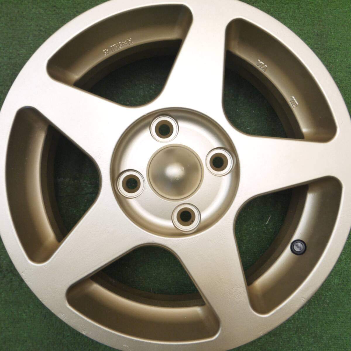 激レア 未使用★RAYS TOM'S 355T ホイール 14インチ 14×5.5JJ レイズ トムス PCD100/4H★5012205Hホ