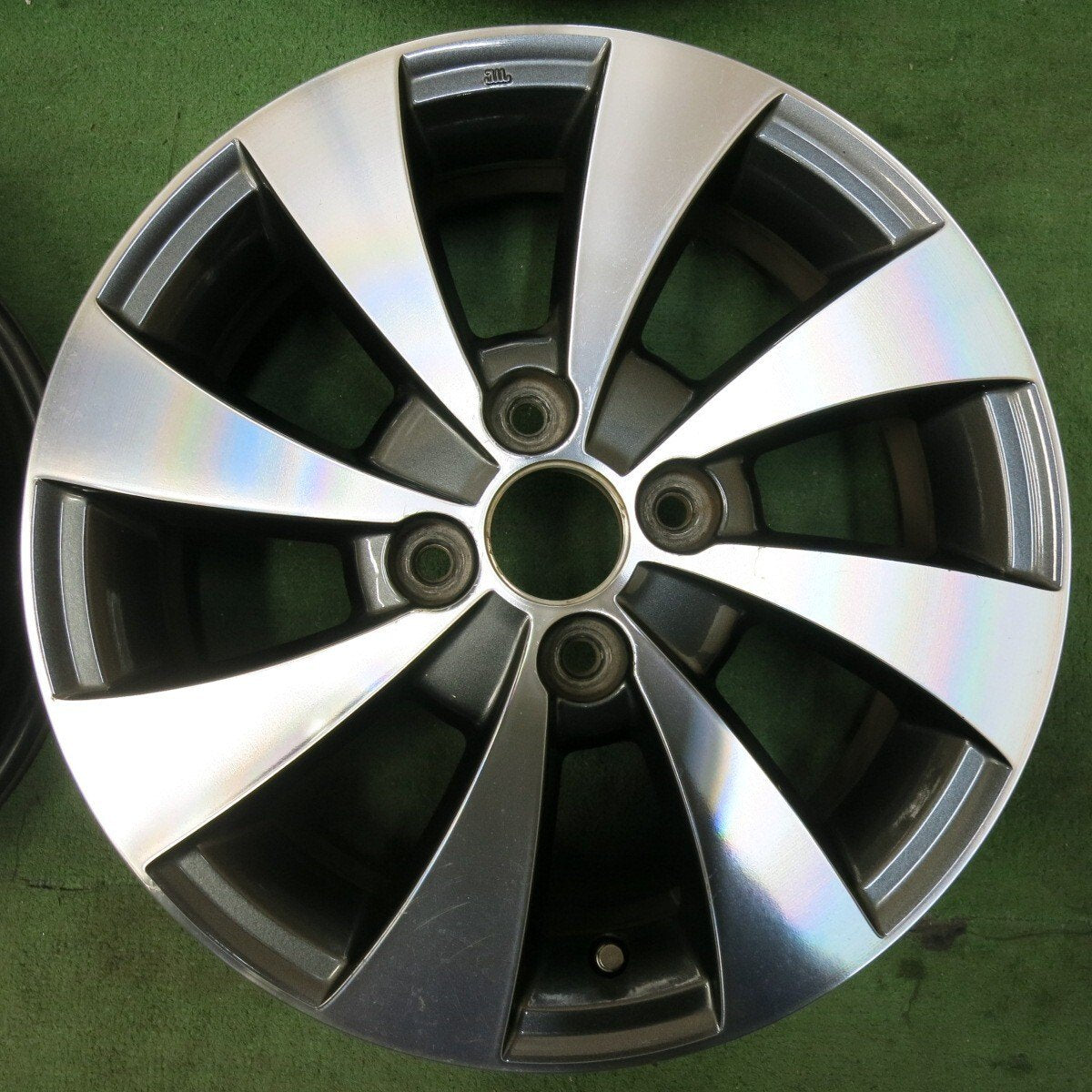 4本価格★マツダ フレア スズキ ワゴンR 純正 ホイール 15インチ 15×4.5J PCD100/4H★5021413SYホ