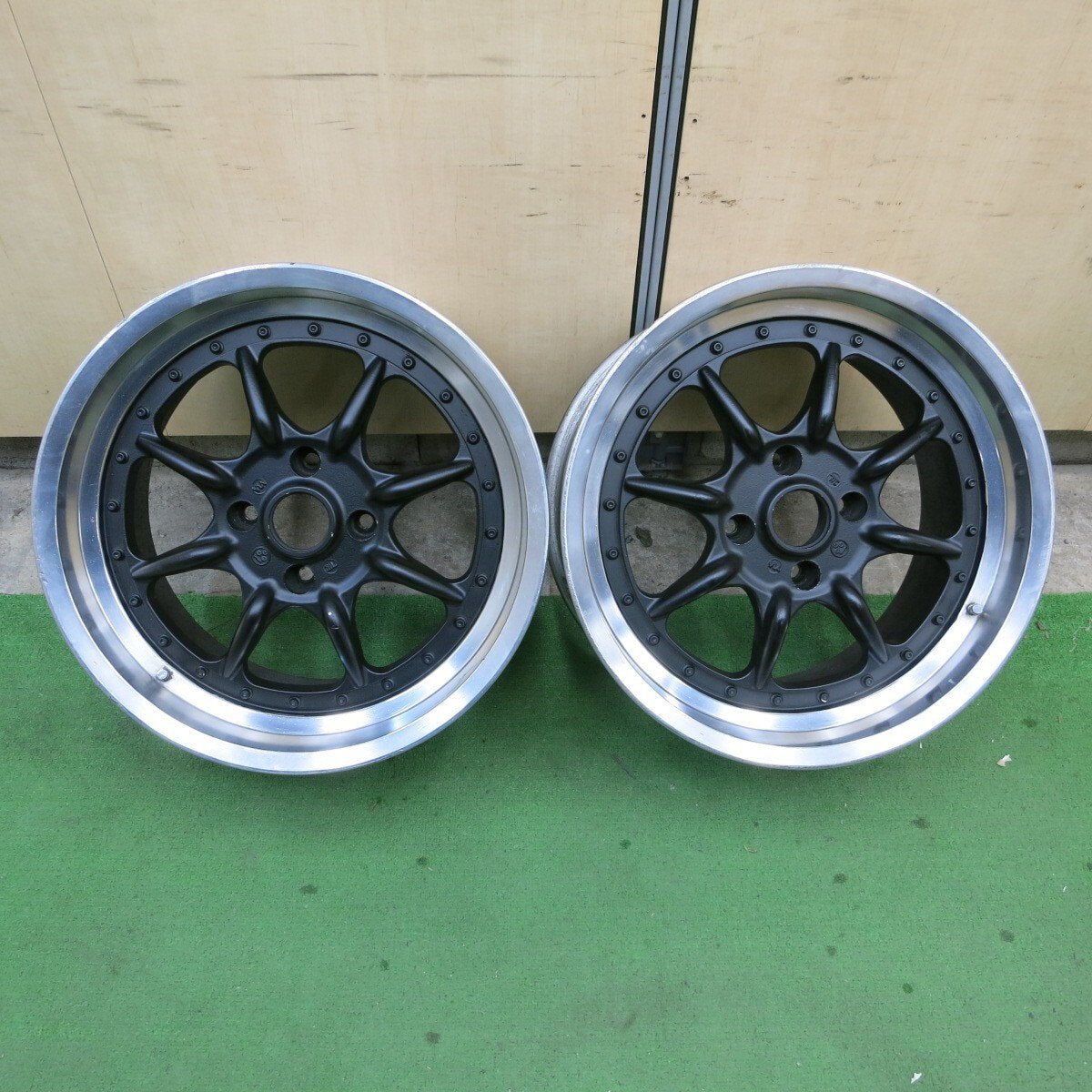 2本価格★深リム ワタナベ GR8 17インチ ホイール WATANABE 17×9J PCD114.3/4H★5021204ナホ