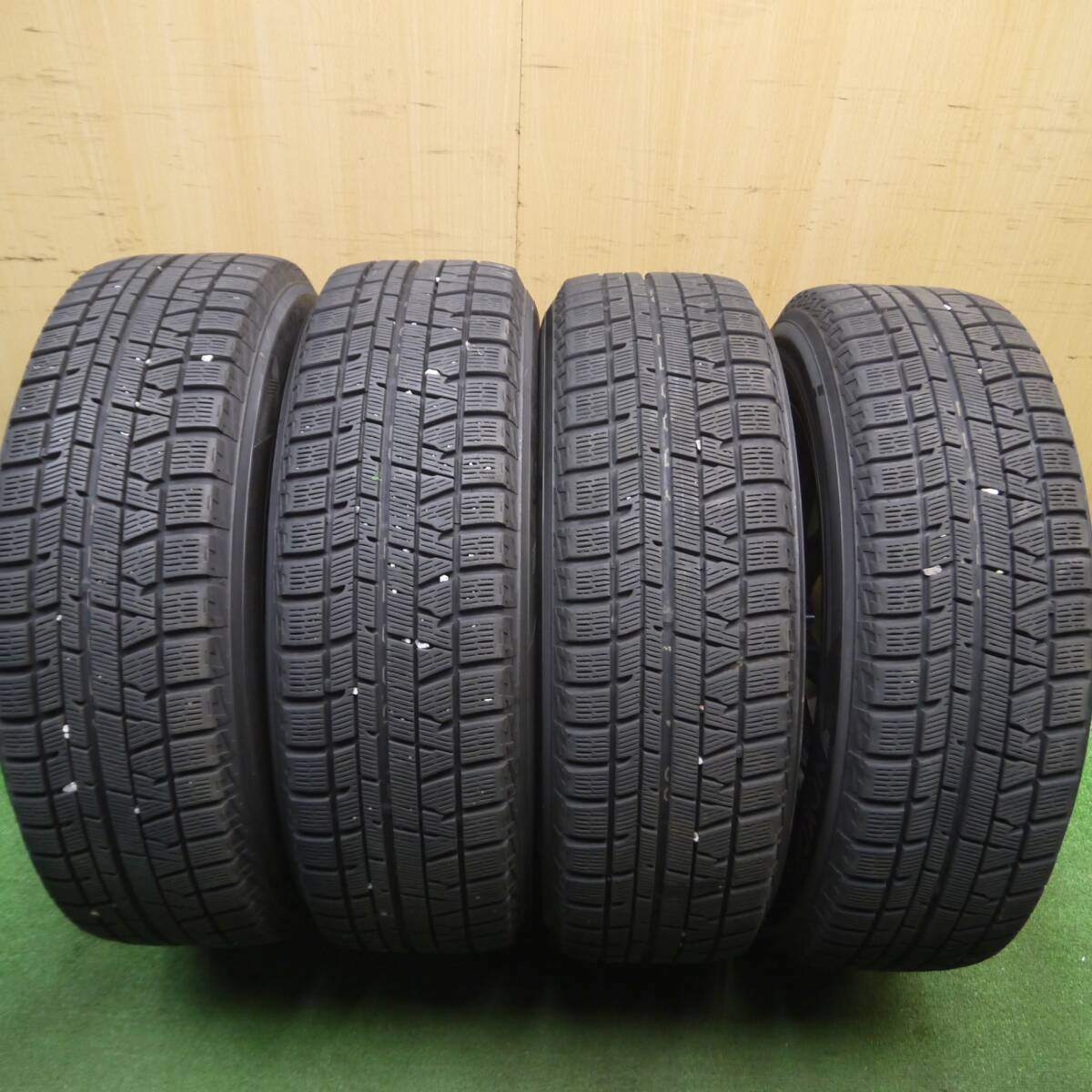 バリ溝!キレイ!9分★スタッドレス 205/65R16 ヨコハマ アイスガード iG50 プラス WAREN ヴァーレン 16インチ PCD114.3/5H★5013114Hス