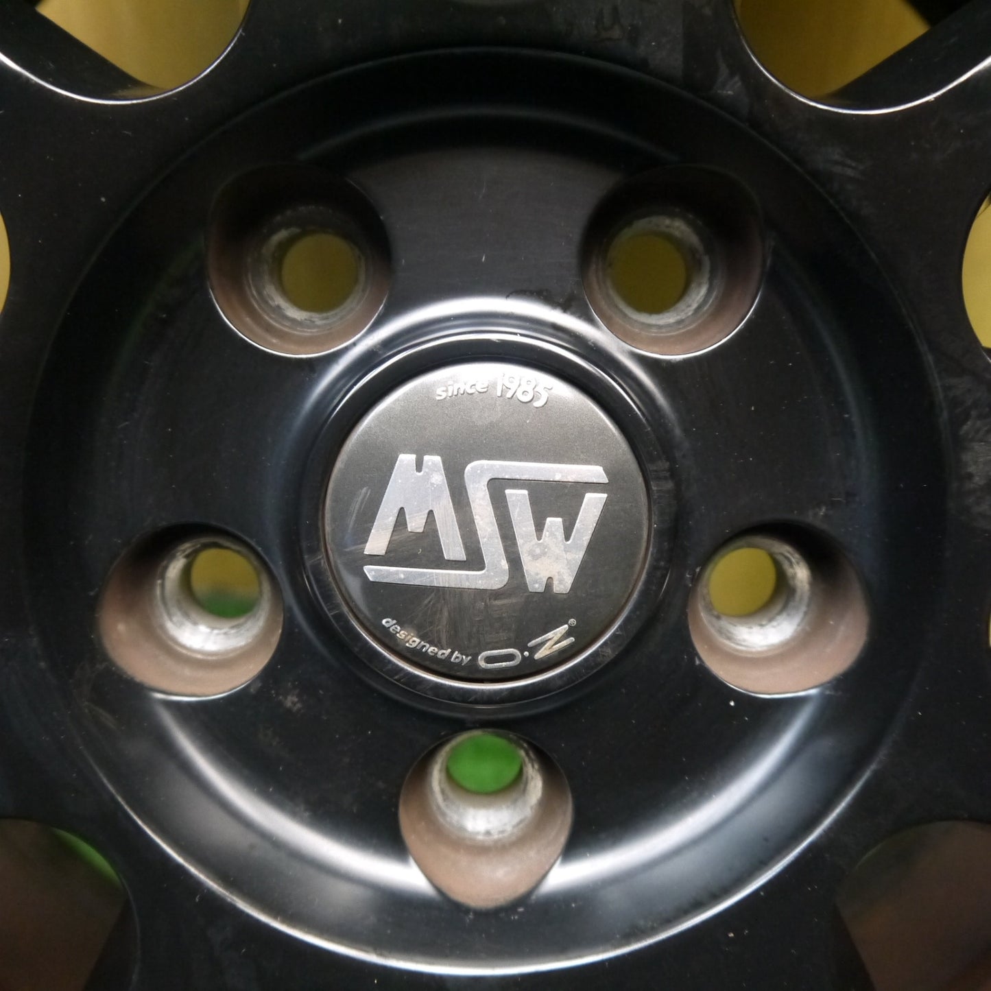 バリ溝!23年!9分★MINI ミニ 等 MSW 85 O・Z 205/55R16 スタッドレス ウォーリアー WR300 ブリヂストン ブリザック VRX2 16インチ OZ PCD112/5H★5070810Hス