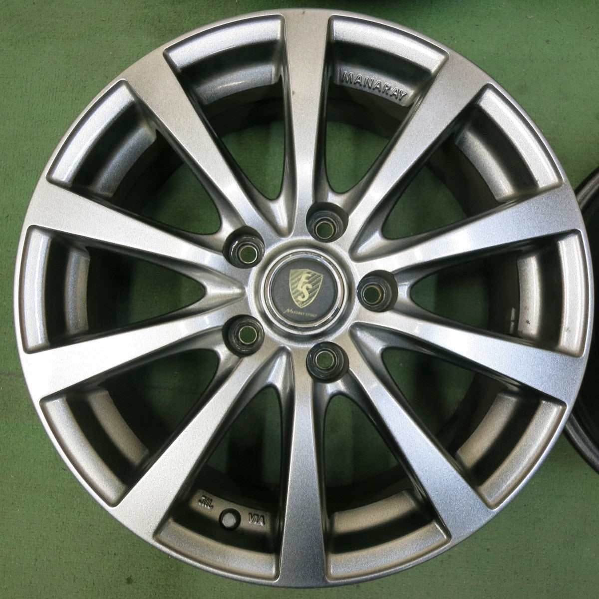 キレイ★MANARAY SPORT マナレイ スポーツ 16インチ ホイール 16×6.5J PCD114.3/5H★5071111SYホ
