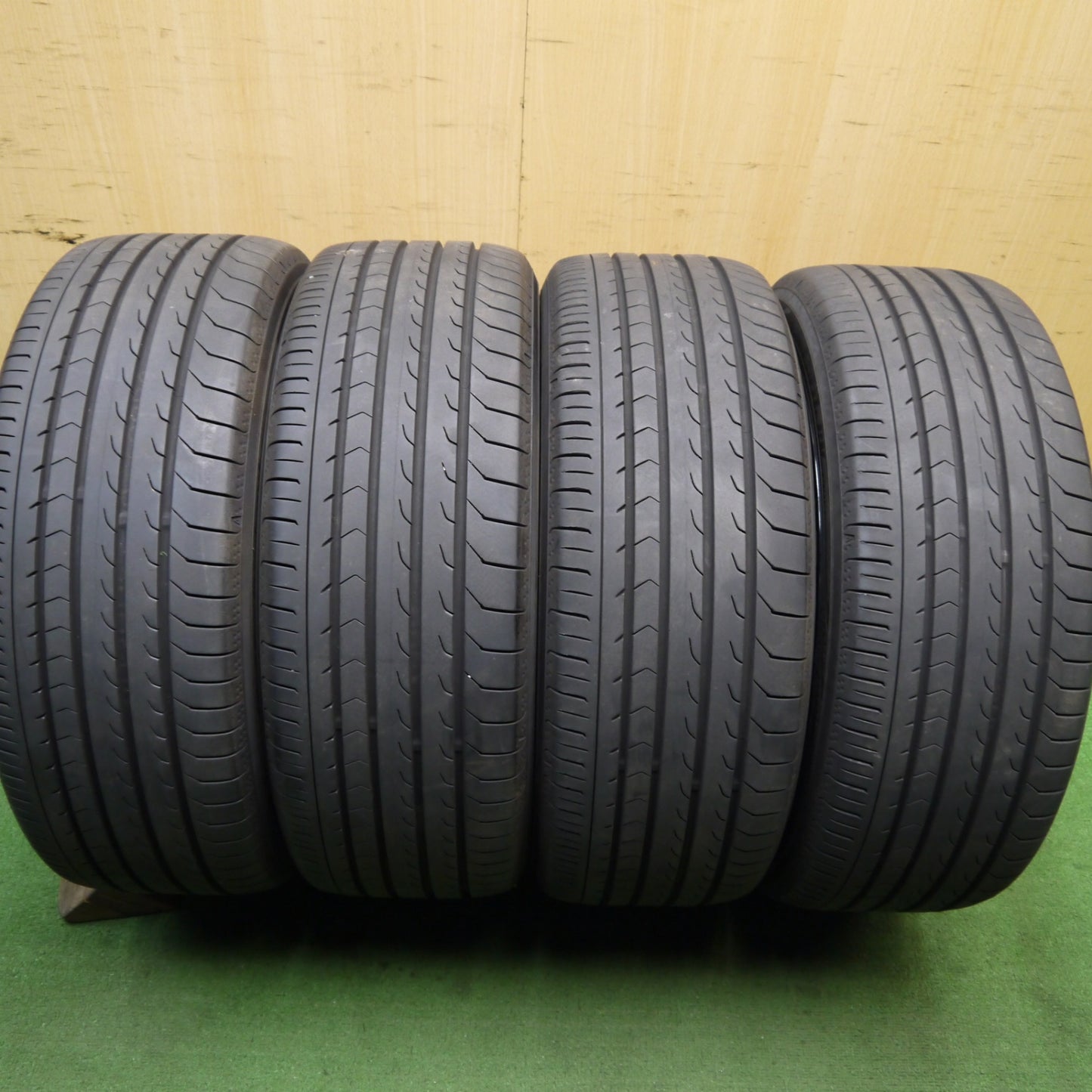 センサー付!バリ溝!23年!キレイ!9.5分★WedsSport SA-20R AMF 225/45R18 ヨコハマ BluEarth-RV RV03 18インチ ウェッズスポーツ PCD114.3/5H★5062702Hノ