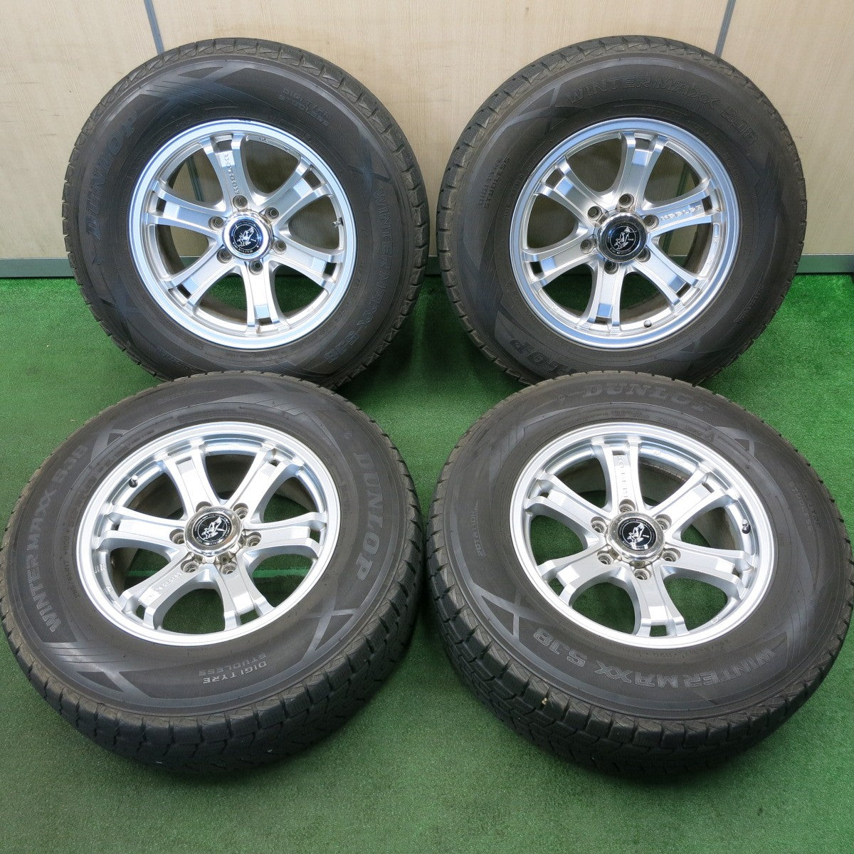 【送料無料】wedsキーラーフォース　265/65R17 ダンロップスタッドレス wedsキーラーフォース 265/65R17 ダンロップ スタッドレスタイヤ
