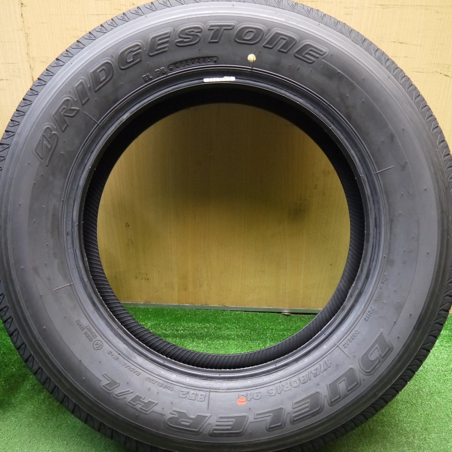 新車外し!25年★ジムニー 等 175/80R16 ブリヂストン デューラー H/L 852 タイヤ 16インチ★5050203Hノタ