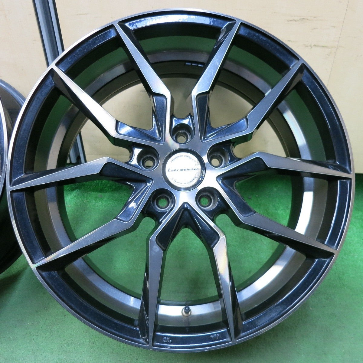 4本価格★Lehrmeister SAFREDI レアマイスター サフレディ 19インチ ホイール 19×7.5J PCD114.3/5H★5022604SYホ