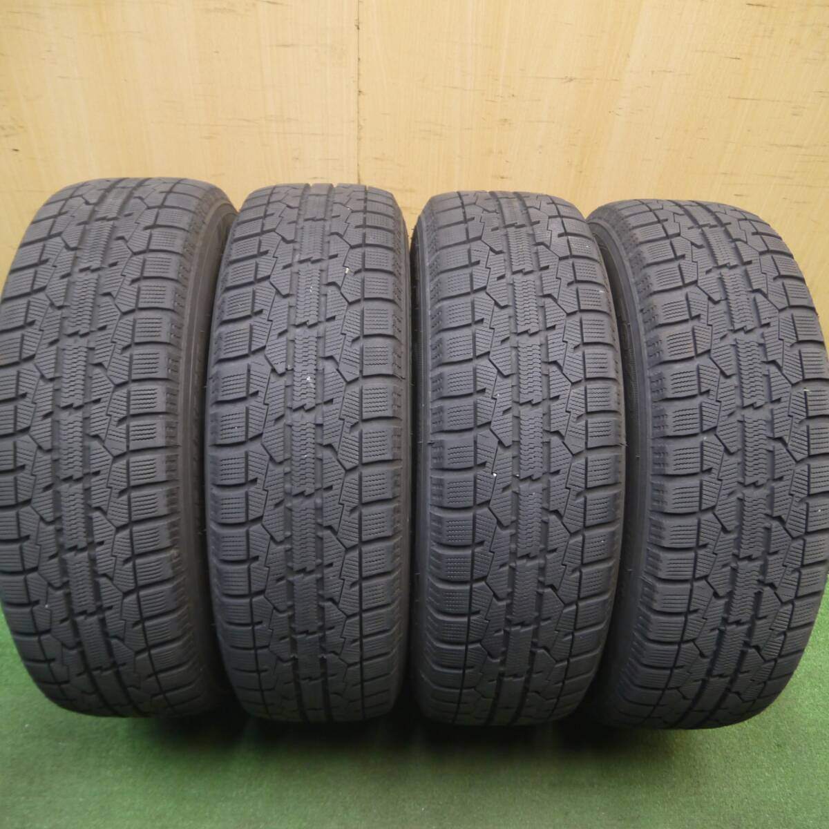 キレイ!22年★トヨタ 20系 プリウス 純正 185/65R15 スタッドレス トーヨー オブザーブ ガリット GIZ 15インチ PCD100/5H★5022513Hス