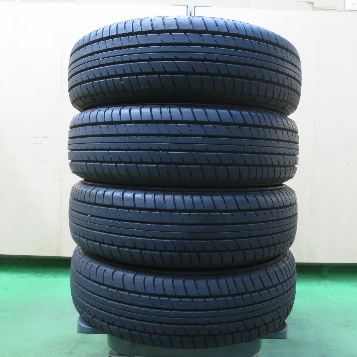 バリ溝!24年!キレイ!9分★スズキ エブリイ 純正 165/60R14 ダンロップ SP スポーツ 230 14インチ エブリィ エブリー PCD100/4H★5061107イノ
