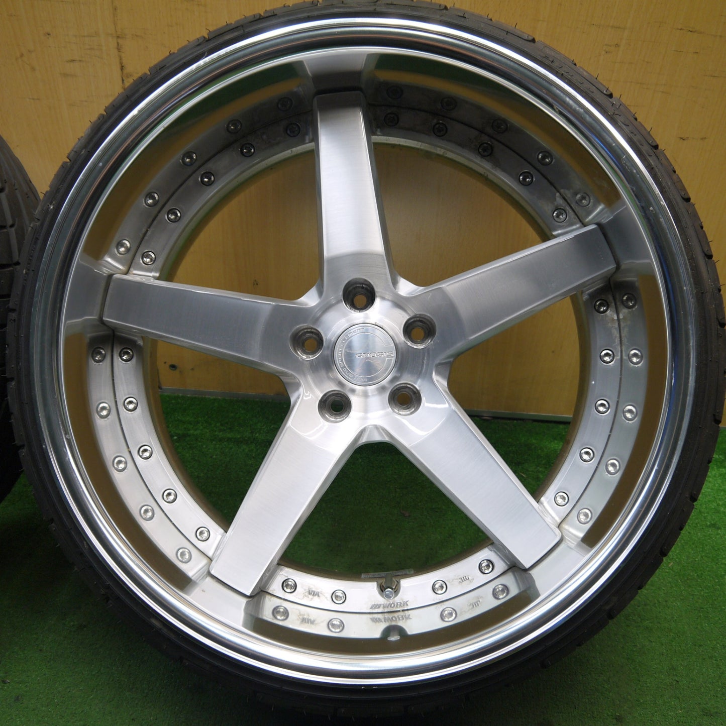 バリ溝!9.5分★WORK GNOSIS GR3 235/30R20 245/30R20 ピンソ PS91 20インチ ワーク グノーシス PCD114.3/5H★5052701Hノ