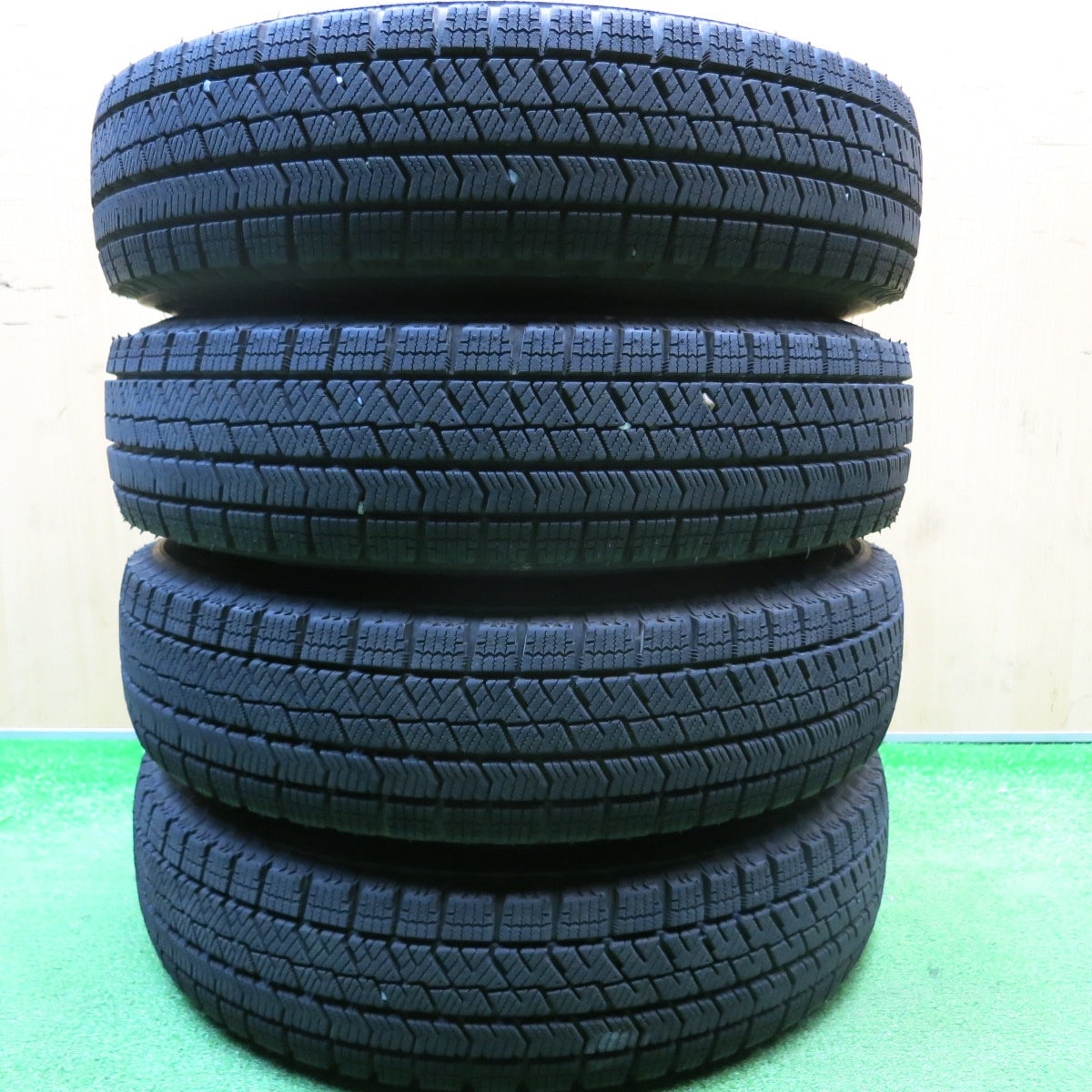 バリ溝!23年!9.5分★スタッドレス 145/80R13 ブリヂストン ブリザック VRX2 EuroSpeed MANARAY SPORT ユーロスピード マナレイ 13インチ PCD100/4H★5122502HAス