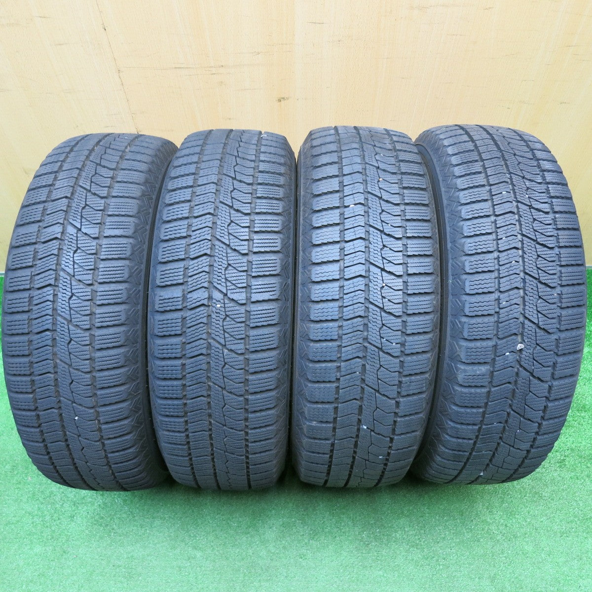 バリ溝!23年!キレイ!9分★スタッドレス 195/65R15 トーヨー オブザーブ GIZ2 ZACK JP-205 MONZA ザック モンツァ 15インチ PCD114.3/5H★5111304HAス