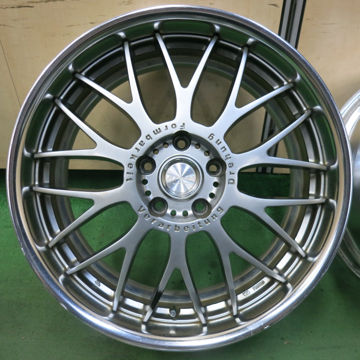 4本価格★Ratsel G04 レーツェル 19インチ ホイール 19×8J 19×9J PCD114.3/5H★5062403SYホ