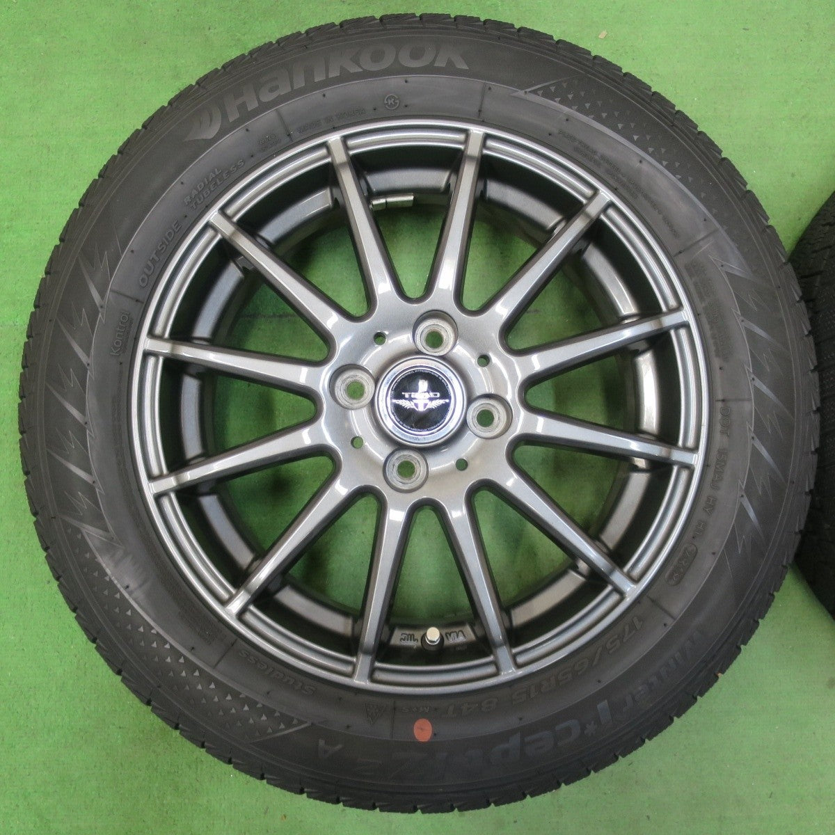 キレイ★スタッドレス 175/65R15 ハンコック ウインター アイセプト IZ2A TEAD テッド 15インチ PCD100/4H★5030607イス