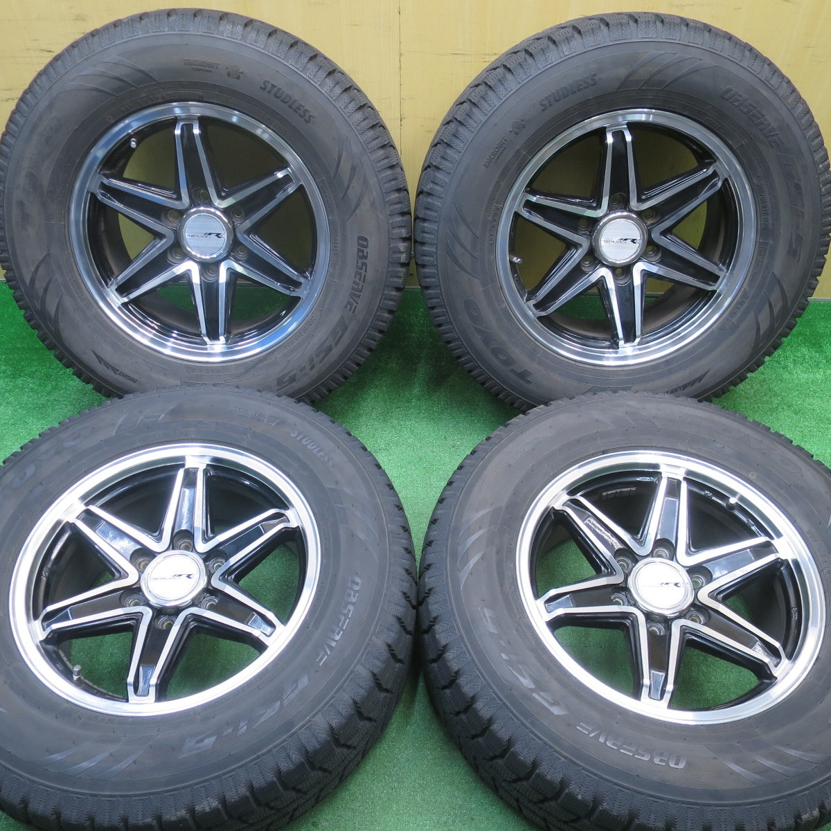 バリ溝!9分★スタッドレス 265/65R17 トーヨー オブザーブ GSi-5 REMUZEN 東京車輪 レミューゼン 17インチ PCD139.7/6H★5111401NJス