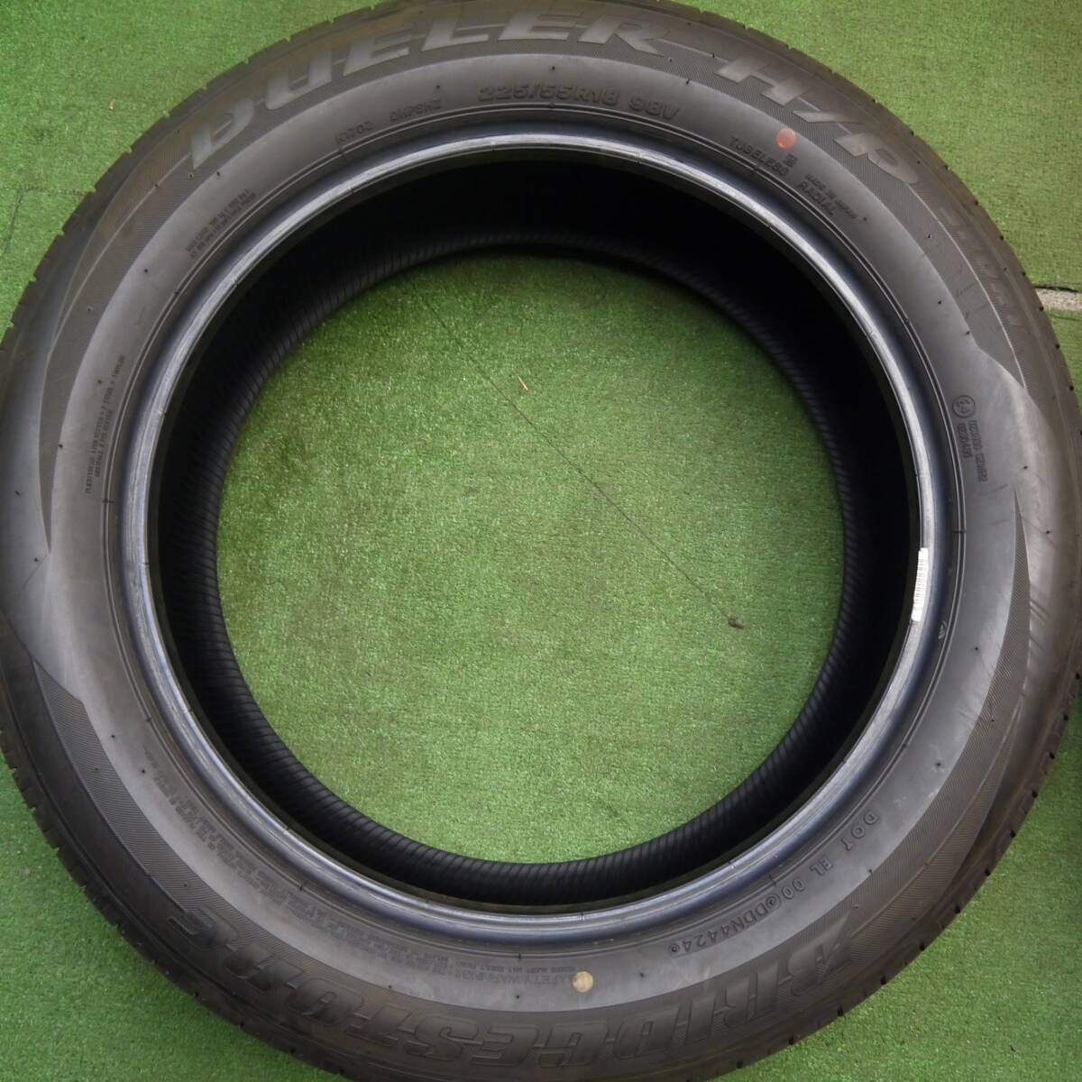 新車外し!24年★225/55R18 ブリヂストン デューラー H/P SPORT タイヤ 18インチ フォレスター XV 等★5040102Hノタ