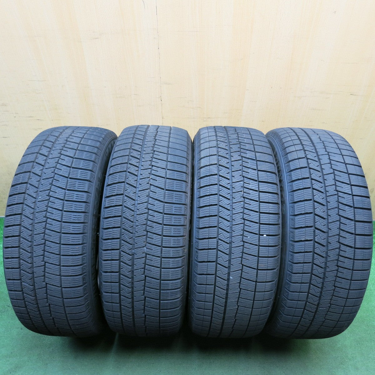 センサー付!バリ溝!23年!キレイ!9.5分◎レクサス 等 245/50R19 スタッドレス ダンロップ ウインターマックス 03 社外 アルミ 19インチ PCD120/5H◎6090309HAス