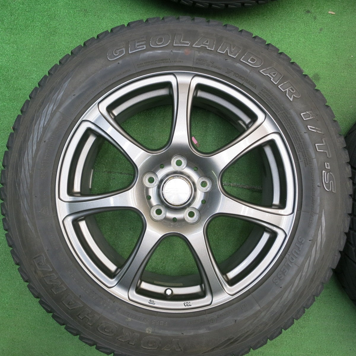 キレイ★スタッドレス 225/65R17 ヨコハマ ジオランダー i/T-S E sprine 17インチ PCD114.3/5H★5052008TNス