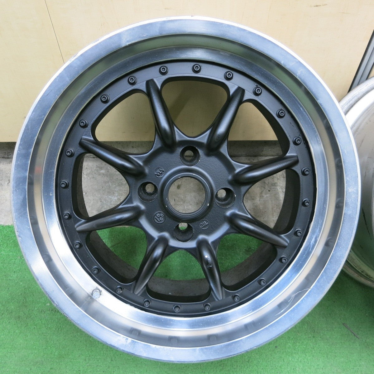 2本価格★深リム ワタナベ GR8 17インチ ホイール WATANABE 17×9J PCD114.3/4H★5021204ナホ