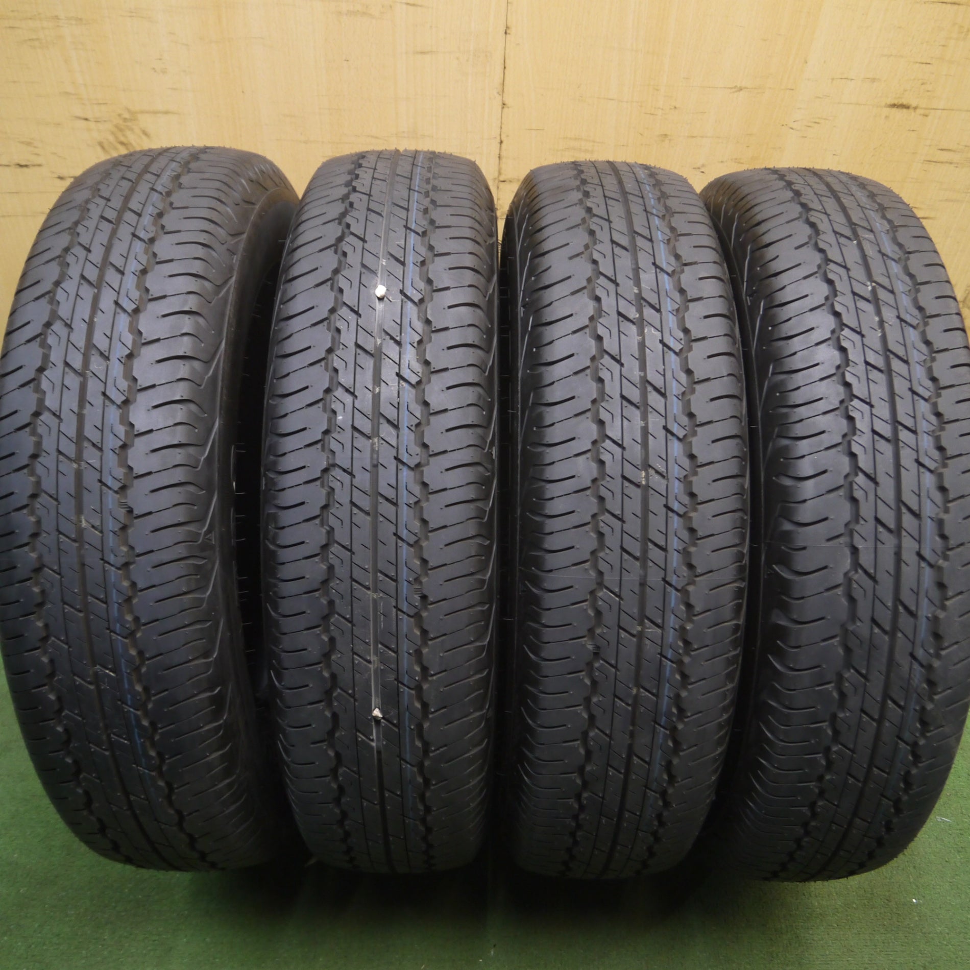 送料無料* 新車外し☆195/80R15 ダンロップ AT20 グラントレック 15 