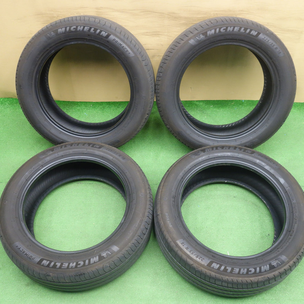4本価格!24年◎225/55R18 ミシュラン プライマシー4 PRIMACY4 タイヤ 18インチ デリカ D:5 エクストレイル クロストレック 等◎6081003KTノタ