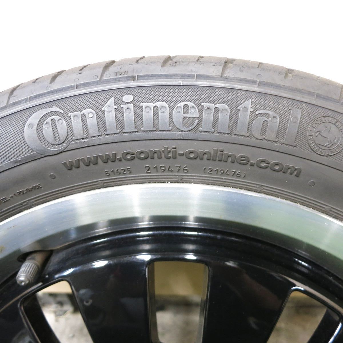 1本価格★ワーゲン UP! アップ 純正 185/50R16 コンチネンタル コンチプレミアム コンタクト2 16インチ PCD100/4H★5080601ナノ