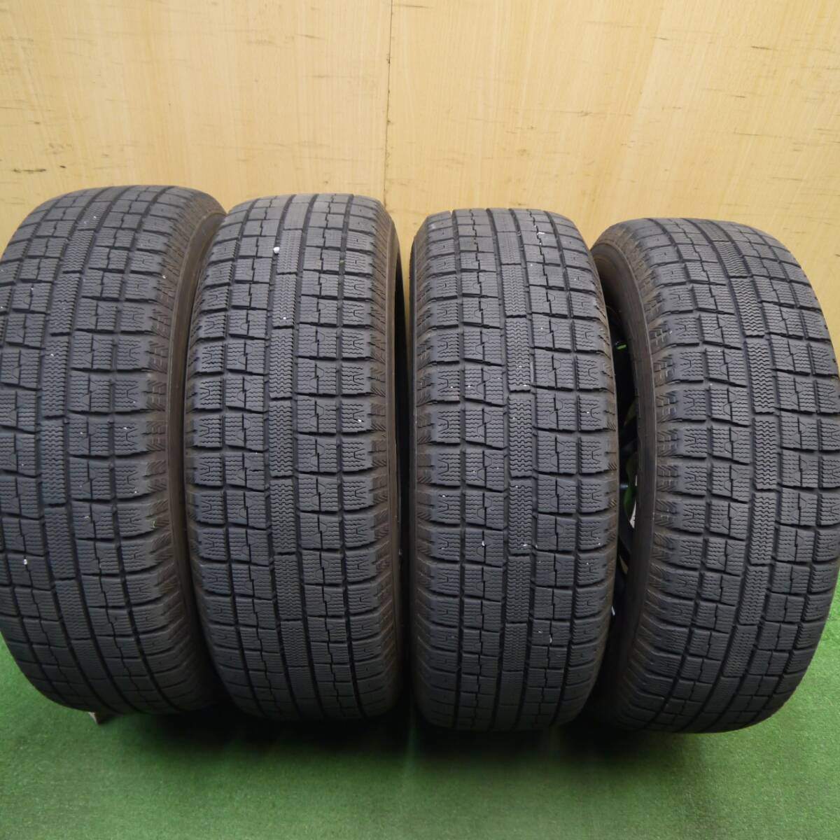 バリ溝!キレイ!9分★スタッドレス 195/65R15 トーヨー ガリット G5 NIRVANA NV ニルバーナ ニルヴァーナ 15インチ PCD114.3/5H★5033102Hス