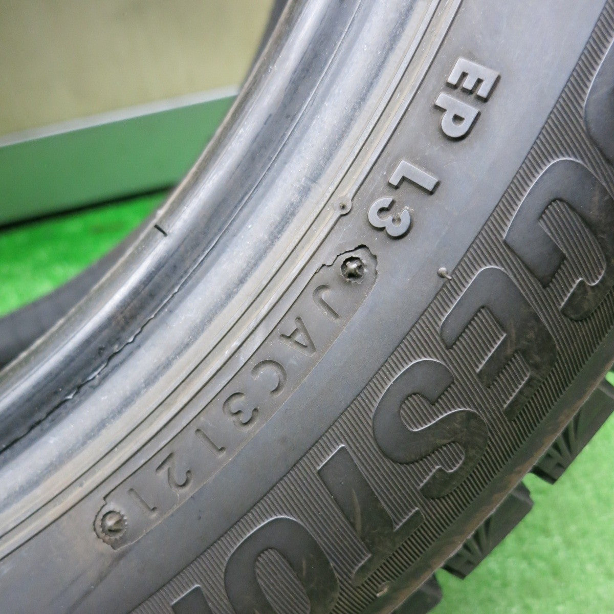 バリ溝!21年!9分!2本★スタッドレス 195/55R16 ブリヂストン ブリザック VRX3 タイヤ 16インチ フィールダー プリウス ウィングロード ミニ 等★5011601NJスタ