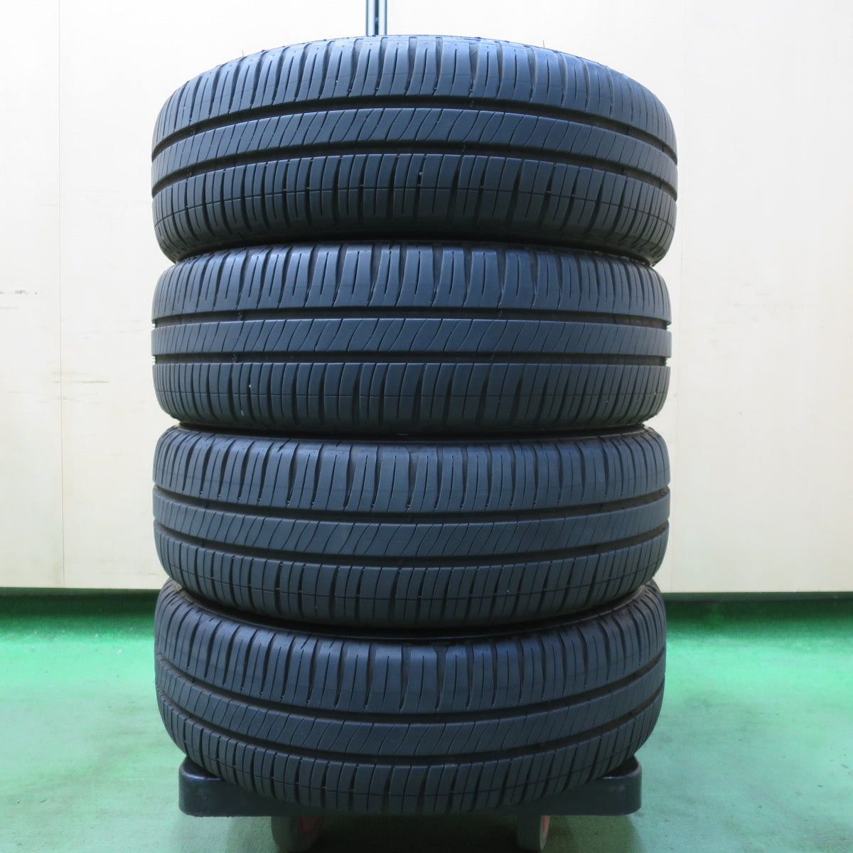 バリ溝!24年!キレイ!8.5分★ENKEI all four KCR 165/55R15 ミシュラン エナジーセイバー4 ハスラー 等 軽サイズ 15インチ エンケイ PCD100/4H★5052204イノ