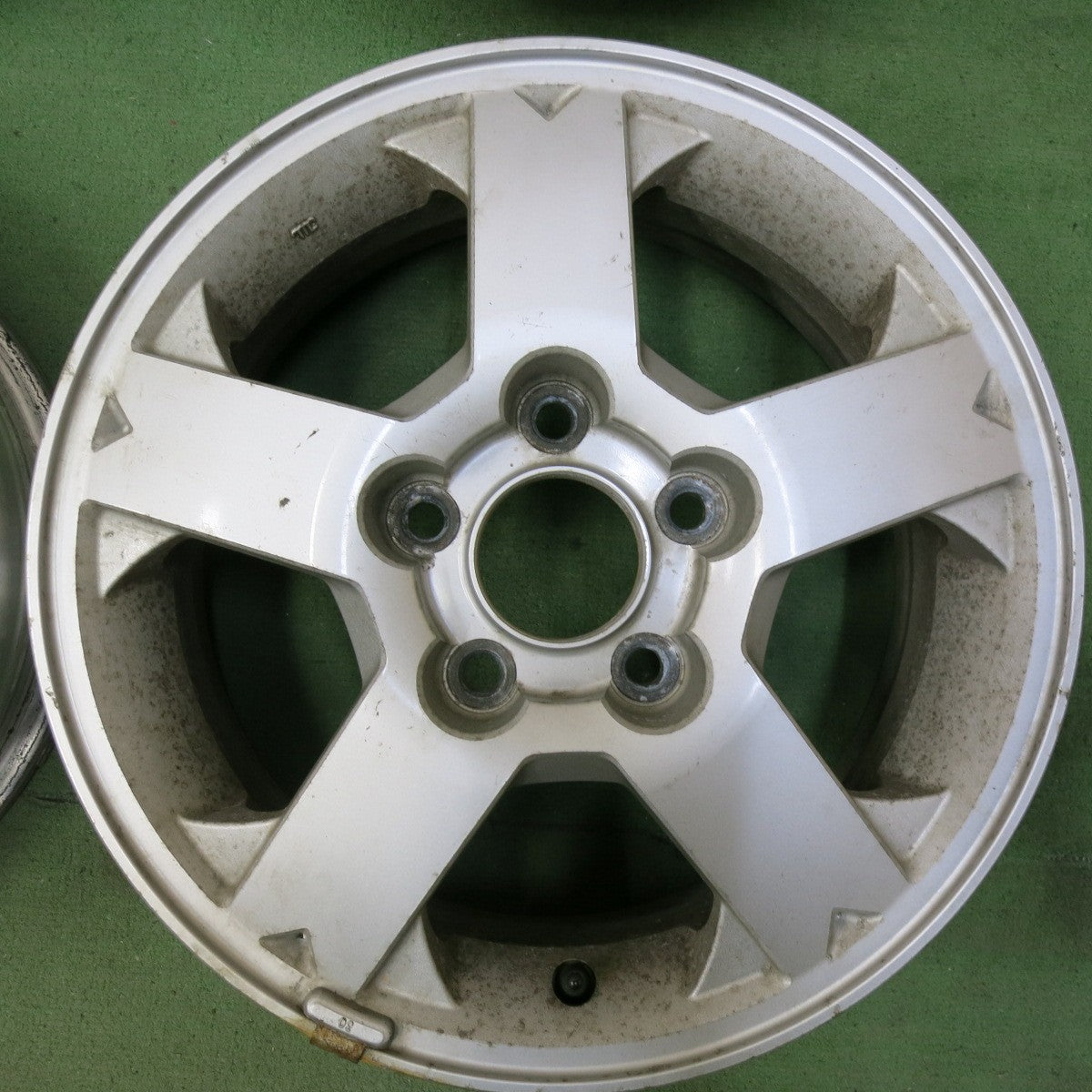 4本価格★三菱 パジェロ ミニ 純正 ホイール 15インチ 15×5.5JJ PCD114.3/5H★5052107SYホ