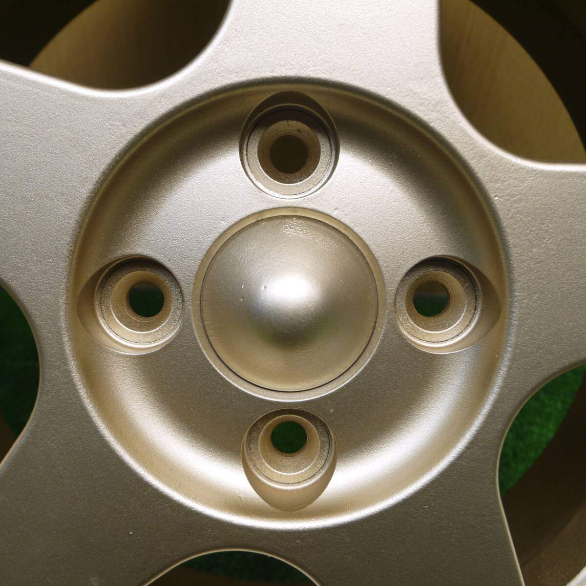 激レア 未使用★RAYS TOM'S 355T ホイール 14インチ 14×5.5JJ レイズ トムス PCD100/4H★5012205Hホ