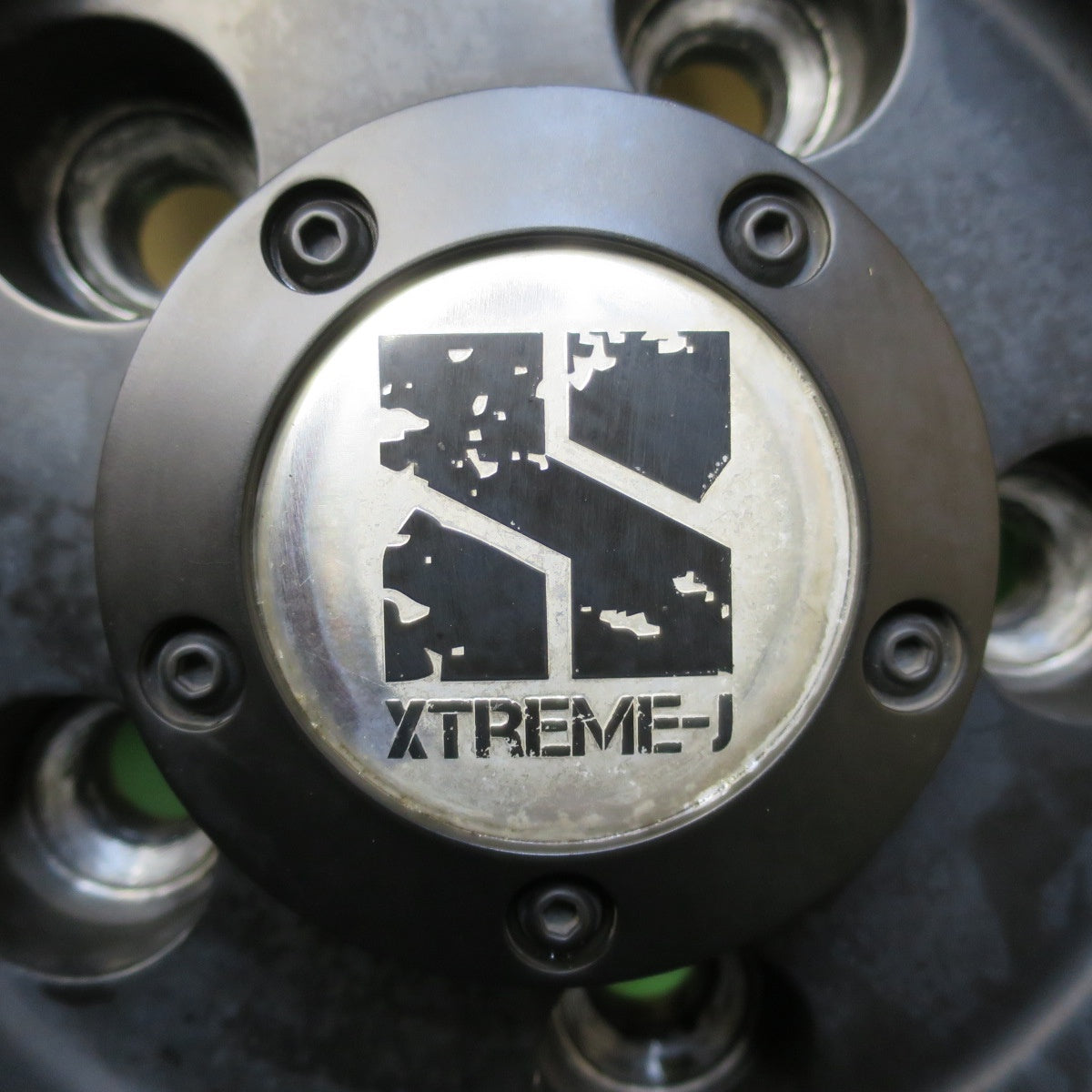 バリ溝!22年!9分★XTREME-J XJ 225/70R16 ヨコハマ ジオランダー A/T G015 16インチ エクストリームJ PCD114.3/5H★5050401IMノ