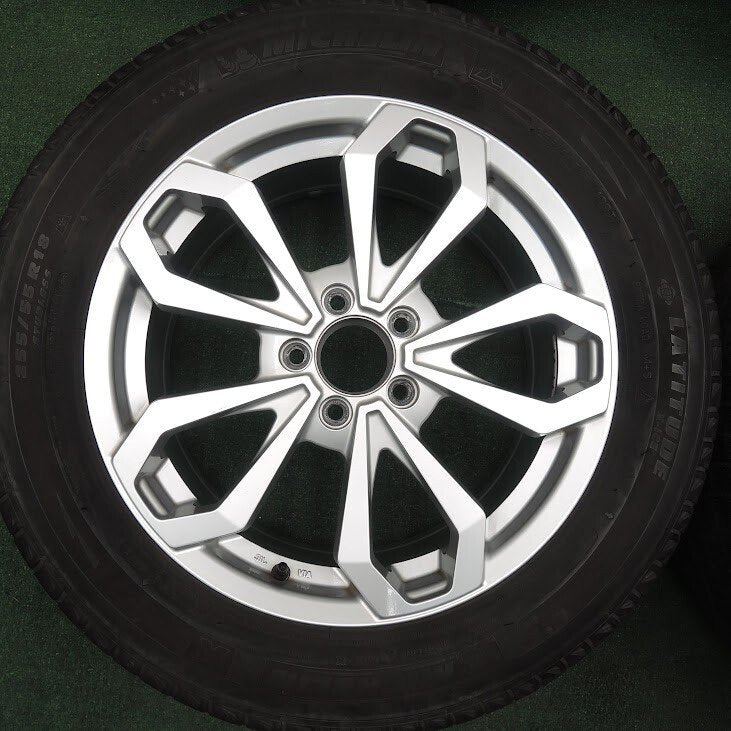 キレイ★255/55R18 スタッドレス AGA TAS ミシュラン LATITUDE X-ICE XI2 18インチ PCD112/5H★3112406TNス