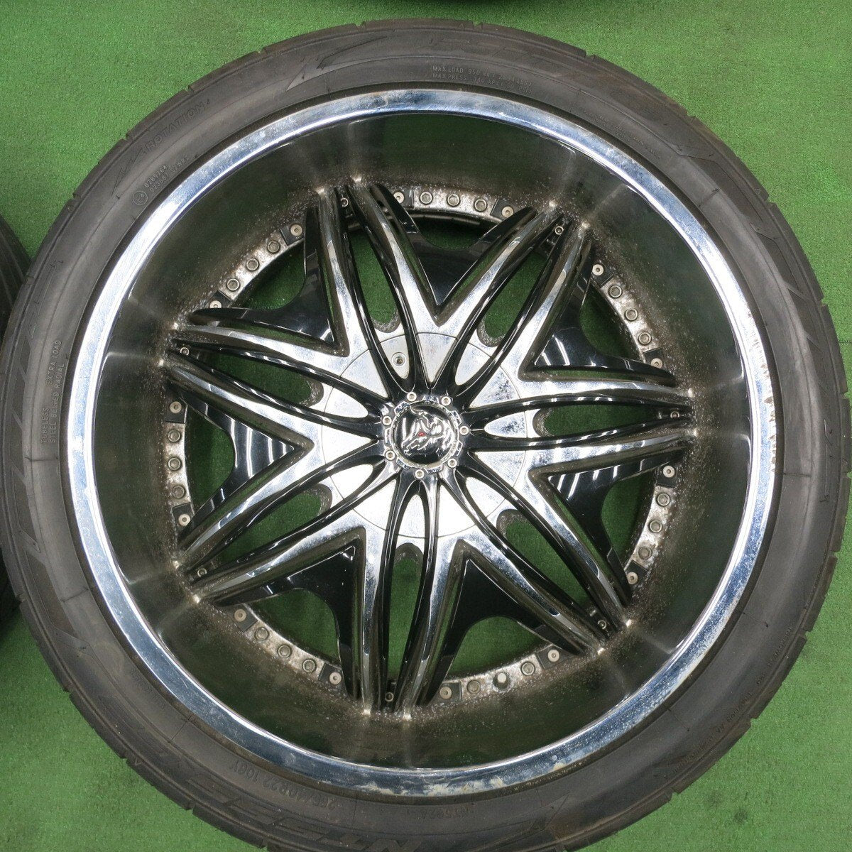 4本価格★DIABLO MORPHEUS 265/40R22 ニットー NT555 G2 ディアブロ モーフィアス 22インチ PCD139.7/6H★5020601TNノ