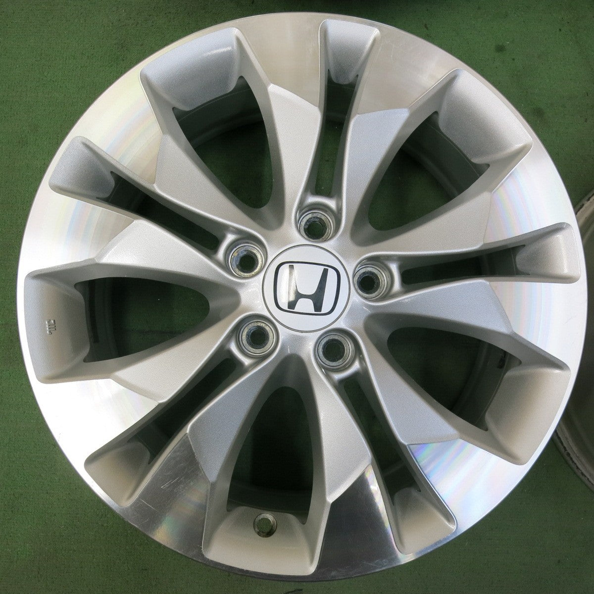 付属品付き★ホンダ CR-V 純正 ENKEI ホイール 17インチ 17×6.5J エンケイ CRV PCD114.3/5H★5061114SYホ
