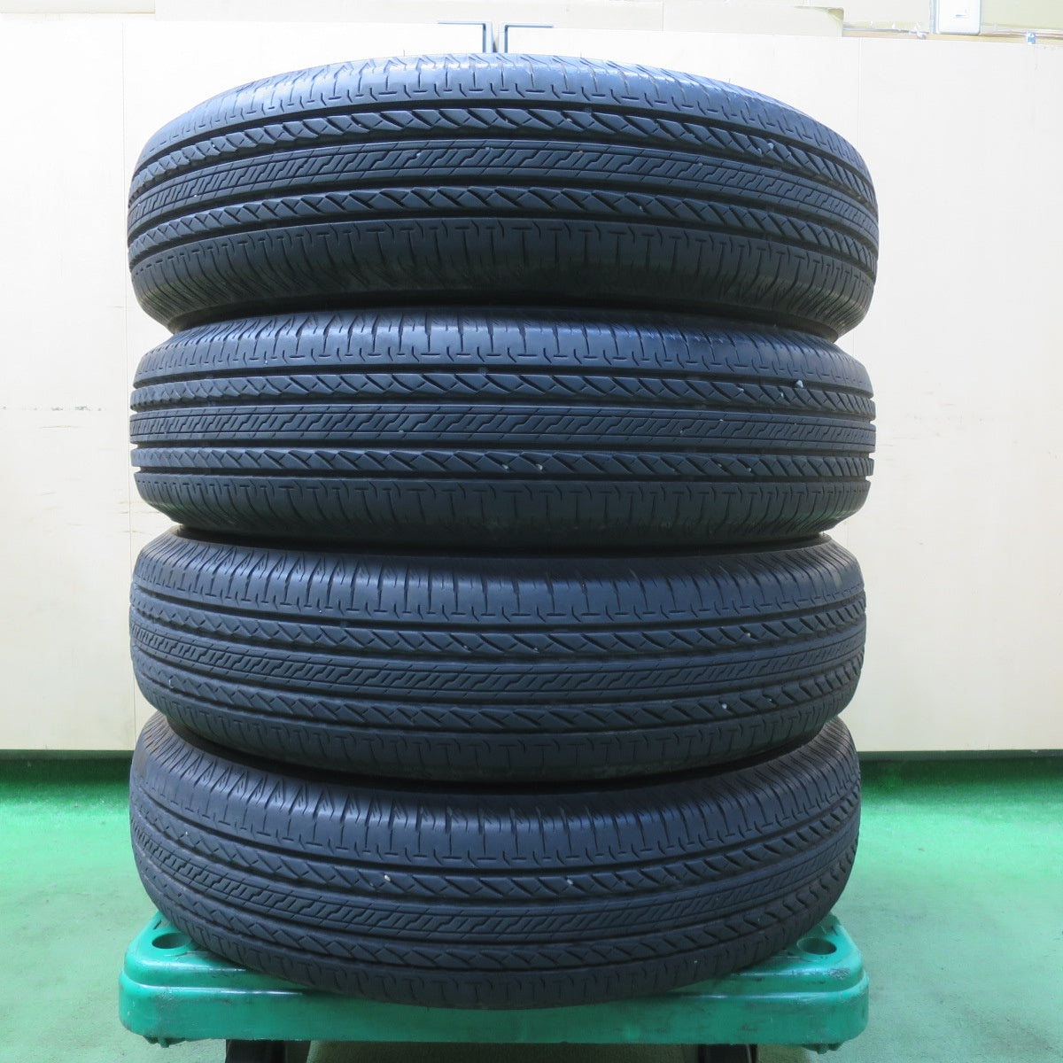 バリ溝！22年！9分☆ジムニー 等 175/80R16 ブリヂストン デューラー H 