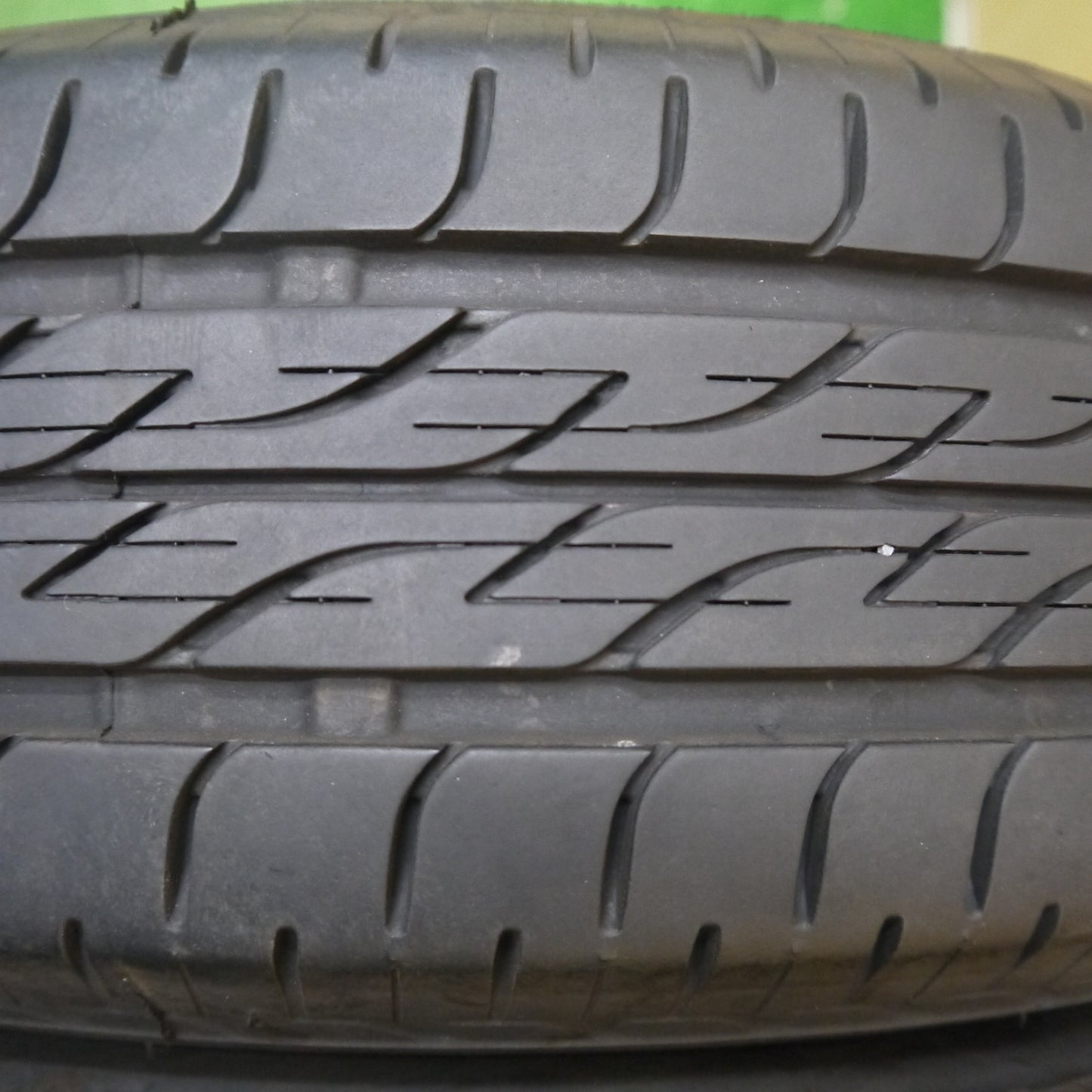 バリ溝!22年!キレイ!8.5分★スズキ ラパン 純正 155/65R14 ブリヂストン ネクストリー エコピア 14インチ PCD100/4H★5041807Hノ