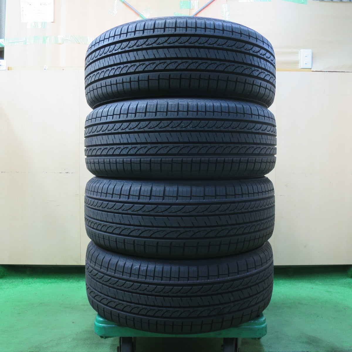 送料無料* 新車外し！23年☆235/55R19 ヨコハマ AVID GT S35 タイヤ 19 
