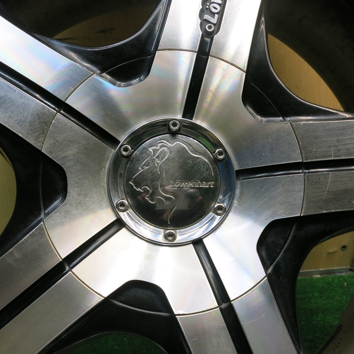 バリ溝!24年!9分★Lowenhart 245/35R20 アプタニー SPORT macro RA301 レーベンハート 20インチ PCD114.3/5H★5051206AKノ