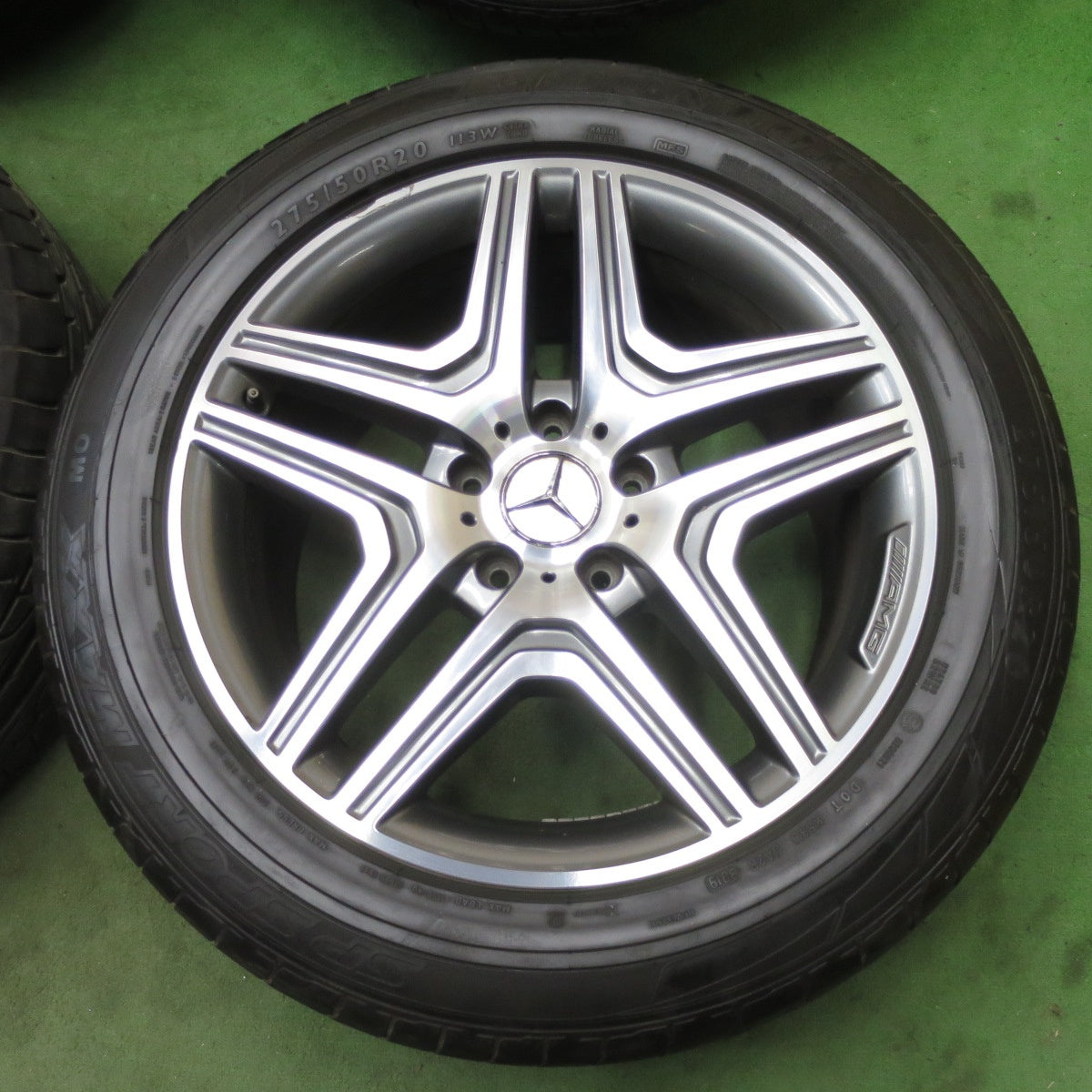 バリ溝!キレイ!8.5分★ベンツ Gクラス W463 G63 純正 AMG 275/50R20 ダンロップ SPスポーツマックス MO 20インチ PCD130/5H★6013003ナノ