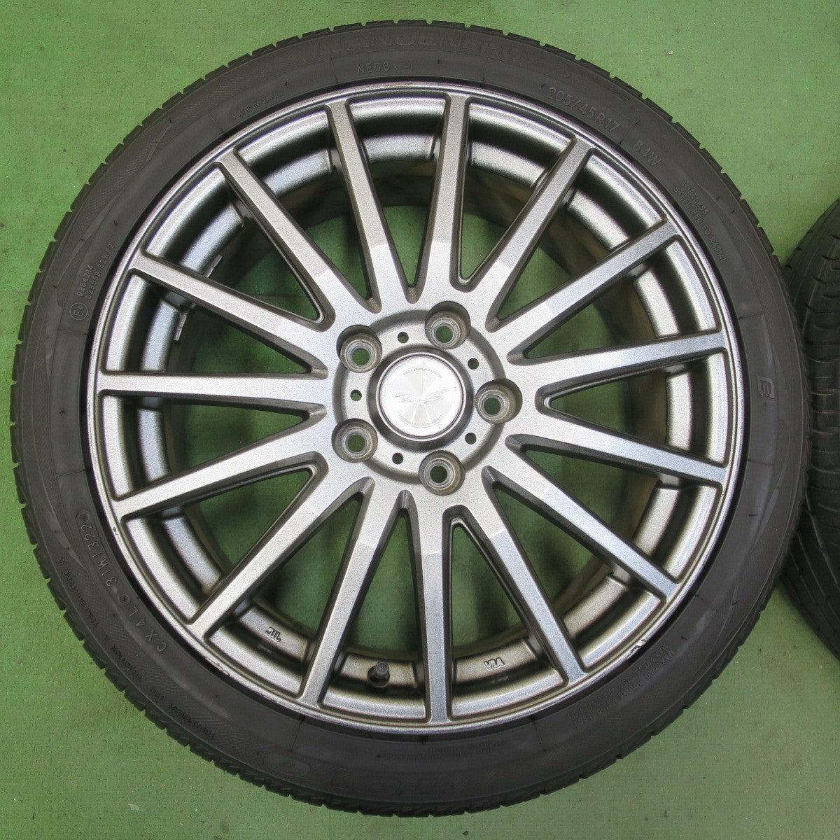 バリ溝!22年!9.5分★205/45R17 トーヨー ナノエナジー3 プラス SEIN RACING S ザイン 17インチ PCD114.3/5H★5100404イノ