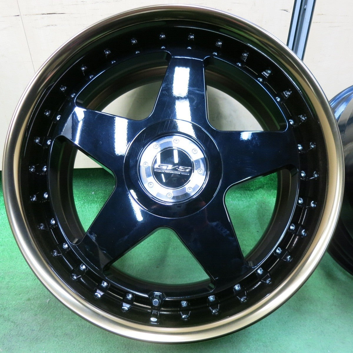 未使用!激レア デモ品★WORK AIMGAIN GVS GV-S ホイール 19インチ 19×8.5J 19×9.5J エイムゲイン PCD100/5H★5030705SYホ